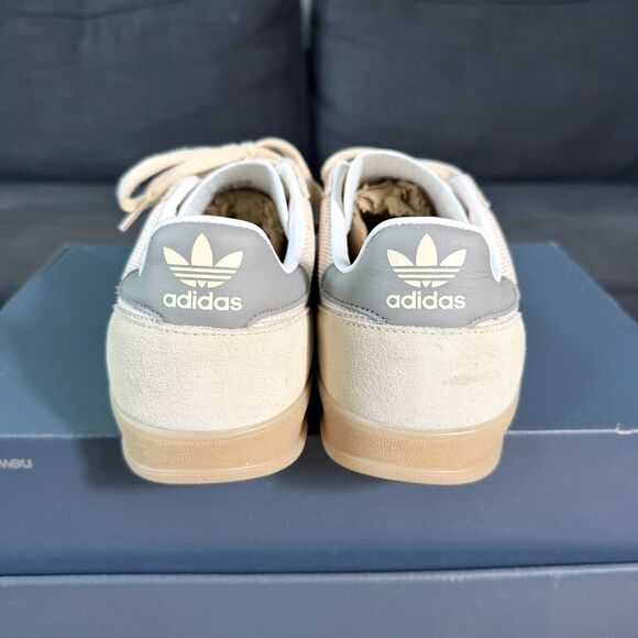 adidas Gazelle Indoor Pro Yellow Charcoal Brown Casual Sneakers Men\'s Size 10.5 main image 5